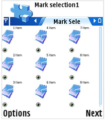 Markable grid